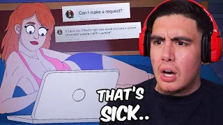 ONLY FANS HORROR STORIES ARE A DIFFERENT KIND OF MESSED UP | Reacting To Scary Animations