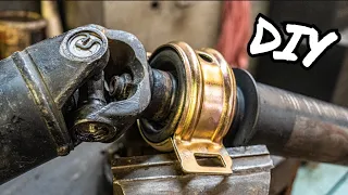 DIY Tacoma Carrier Bearing, U-joint replacement, & Drive Shaft Flip **DETAILED**