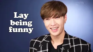 EXO Lay being funny