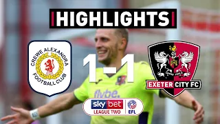 HIGHLIGHTS: Crewe Alexandra 1 Exeter City 1 (5/10/19) EFL Sky Bet League Two