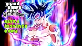 GTA San Andreas - Ultra Instinct Goku (Transformation)