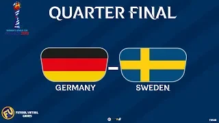 Copa do Mundo Feminina - 2019 | Alemanha x Suécia | Quartas de Final | Gameplay [FIFA19]