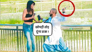 पापड़वाला Prank On Delhi Girl (Social Experiment)__ Luchcha Veer Prank video