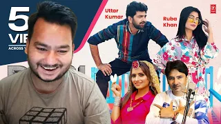 Song Reaction on Desi Chhora | Uttar Kumar | Ruchika J | Harjeet D | Ruba K | Trailer Review By SG