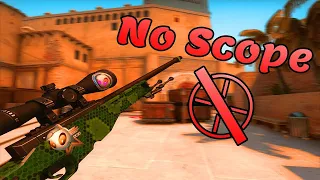 CS GO  NO SCOPE  SKILL