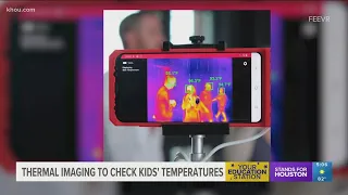 Thermal imaging helping to detect high temperatures in schools amid COVID-19