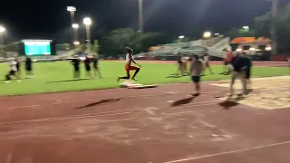 Russell Robinson 12 Step Triple Jump - 16.11m #shorts