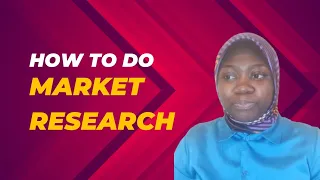 How to do market research (small business)