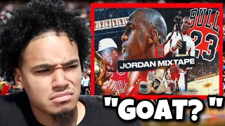 LeBron SUPERFAN First Time Reacting To Michael Jordan's HISTORIC Bulls Mixtape | The Jordan Vault