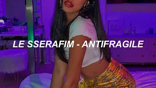 LE SSERAFIM (르세라핌) 'ANTIFRAGILE' Easy Lyrics