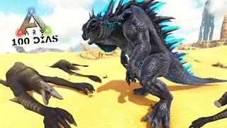 ¿HIJO SECRETO DE GODZILLA? REVIENTA KAIJUS Y DINOSAURIOS! Gojiran nuevo Godzilla Kaiju ARK 100 Días