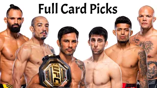 My Full Card Predictions & Breakdown For UFC 301