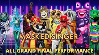 All Grand Final Performances!! | The Masked Singer UK Ep.8