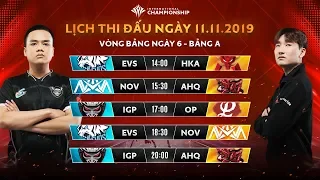 HTVC IGP GAMING hủy diệt AHQ, chiễm ngôi đầu bảng như thế nào? - AIC 2019-  Garena Liên Quân Mobile