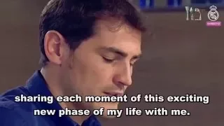 Iker Casillas full farewell speech, english subtitles