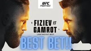 UFC Vegas 79 Best Bet | Rafael Fiziev vs Mateusz Gamrot