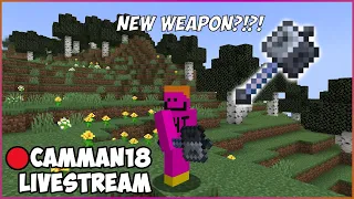 Beating Minecraft with NEW Mace Weapon camman18 Full Twitch VOD