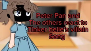 Peter Pan + Wendy and her siblings react to Tinker belles Villain song || I really love this song ❤️