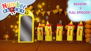 @Numberblocks- Too Many Threes 🎈| Season 5 Full Episode 19 | Learn to Count