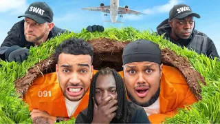 Beta Squad Challenged a SWAT Team To Hide And Seek AIRPORT EDITION REACTION!