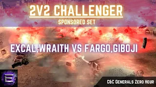 🔴 LIVE | ExCaL, Wraith vs Fargo, BigGolobi | 2v2 Sponsored Challenge | C&C Zero Hour