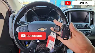 How to program key fob on 2014-2023 Chevrolet, GMC, Canyon, Colorado with autel IM608