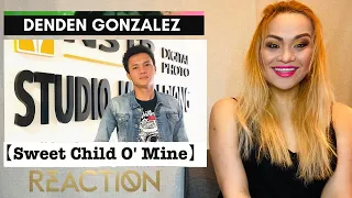 Denden Gonjales | Guns N' Roses - Sweet Child O' Mine cover (by dens gonjalez ) Reaction Video