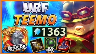 UNLIMITED MUSHROOMS THIS IS WHY TEEMO WAS BANNED IN URF - BunnyFuFuu | League of Legends