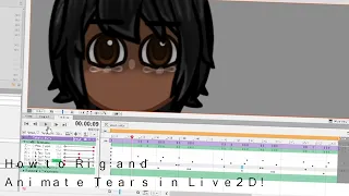 How to Rig and Animate Tears in Live2D! [TUTORIAL]