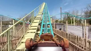 Walibi Belgium: Tiki-Waka POV onride video