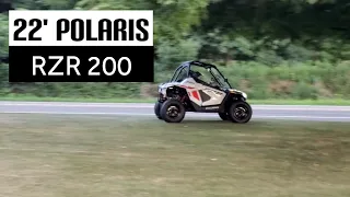 2022 Polaris RZR 200 EFI Review / Walkaround / Accessories / Ride