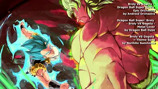 Broly vs Gogeta Theme (Dragon Ball Super: Broly) | Epic Triple Mix