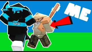 I Killed TANQR In ROBLOX BEDWARS!!!!!!!!!!!