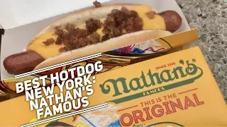Best Hotdog New York: Nathan's Famous Coney Island Brooklyn