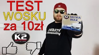 TEST WOSKU ZA 10zł CZY DA RADĘ? K2 ULTRA WAX / SWAGTV