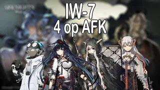 [Arknights] IW-7 4op AFK