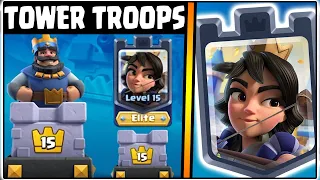 EVERYTHING YOU NEED TO KNOW ABOUT TOWER TROOPS IN CLASH ROYALE!