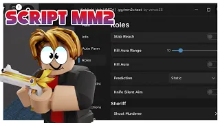 *THE BEST* NEW MM2 SCRIPT, WITH MANY OPTIONS, FARMING, CHEATS, TROLLING, AND MUCH MORE