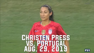 Christen Press vs Portugal (August 29 2019)