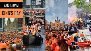 THE BIGGEST HOLIDAY IN THE NETHERLANDS IS KING'S DAY