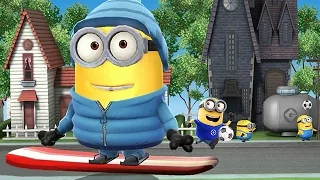 Despicable Me 2: Minion Rush Field Sports Snowboarder Minion