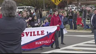 Thousands gathered for the City of Huntsville Veterans Day Parade