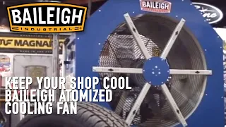 Keep Your Shop Cool- Baileigh Industrial BCF-3019 Atomized Cooling Fan
