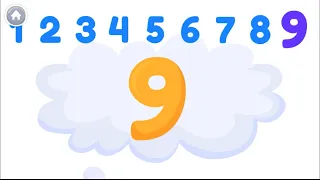 Count 9 object - Number 9 - Counting 9 objects for children and kids - Counting numbers for kids