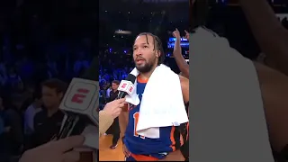 Jalen Brunson "A Fan Told Me This Is Embarrassing", While The Knicks Were Down By 21
