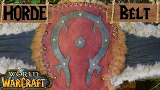 How To Make a Warcraft Orc Armor - the Belt - Horde Cosplay - Props & Tutorials