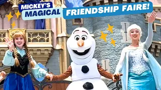 Entire MICKEY'S MAGICAL FRIENDSHIP FAIRE! Walt Disney World Magic Kingdom Show 05/13/24 Front Row!