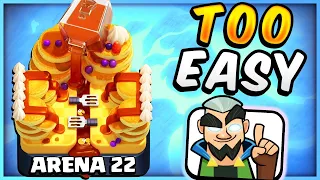 HOW TO GET 8500 TROPHIES 🏆 (Clash Royale Arena 22)