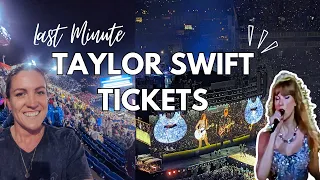 Buying TAYLOR SWIFT TICKETS on the day of show | Eras Tour Nashville Night 3