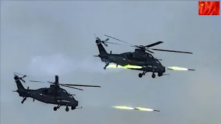 China's Z-10 Helicopter Launches New Rocket Launcher in Live-Fire Exercise